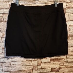 St John Bay Comfy Black Skort